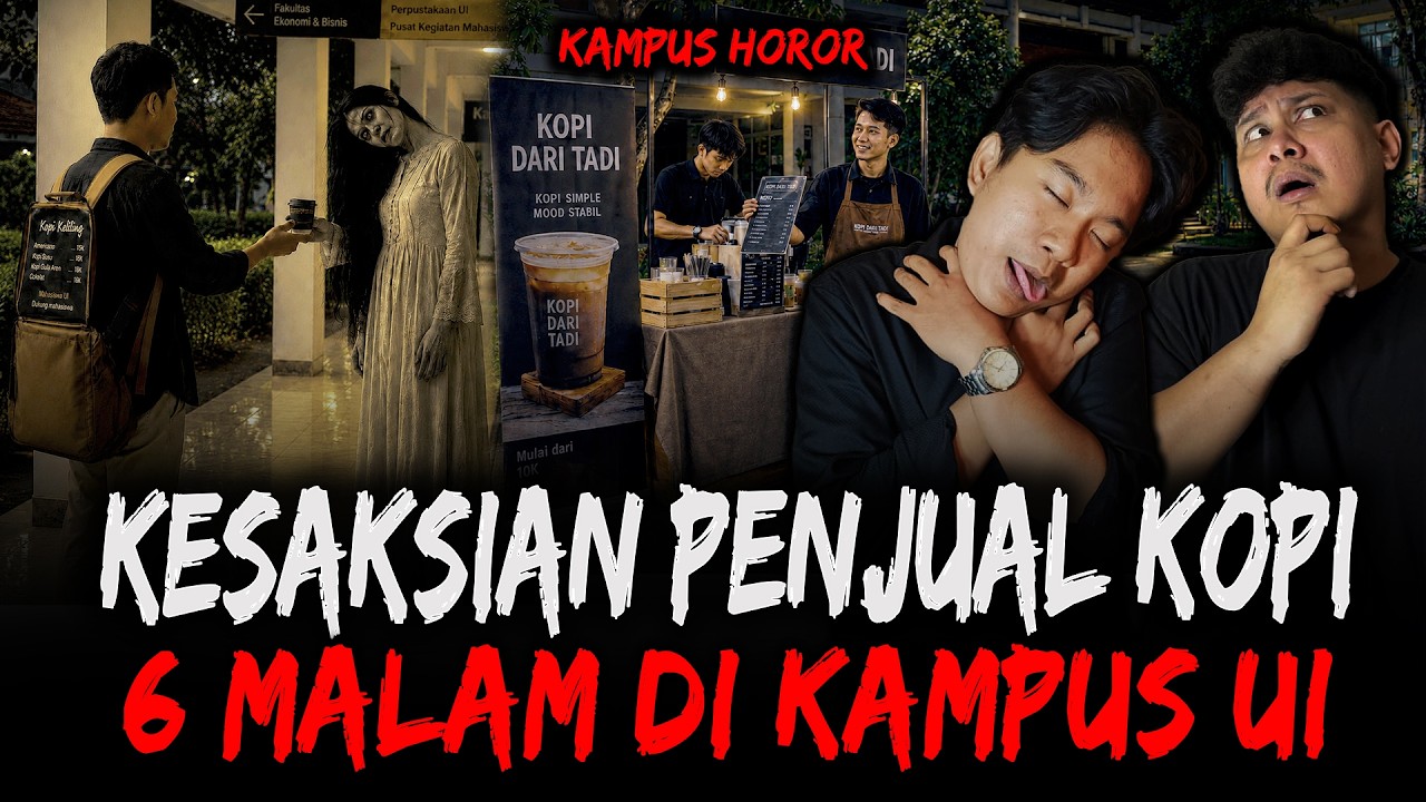 HORORNYA KAMPUS UI ?? TAKUT BANGET KALO JUALAN KOPI DI SINI !! cover art