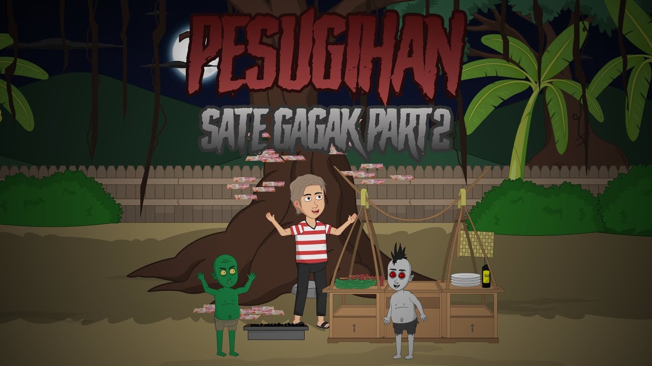 PESUGIHAN SATE GAGAK PART2 | ANIMASI HOROR cover art