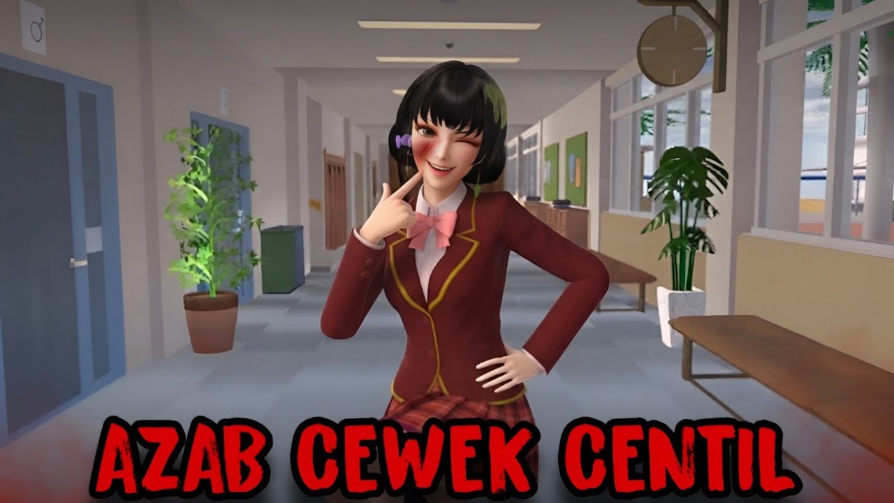 AZAB CEWEK CENTIL || HORROR MOVIE SAKURA SCHOOL SIMULATOR cover art