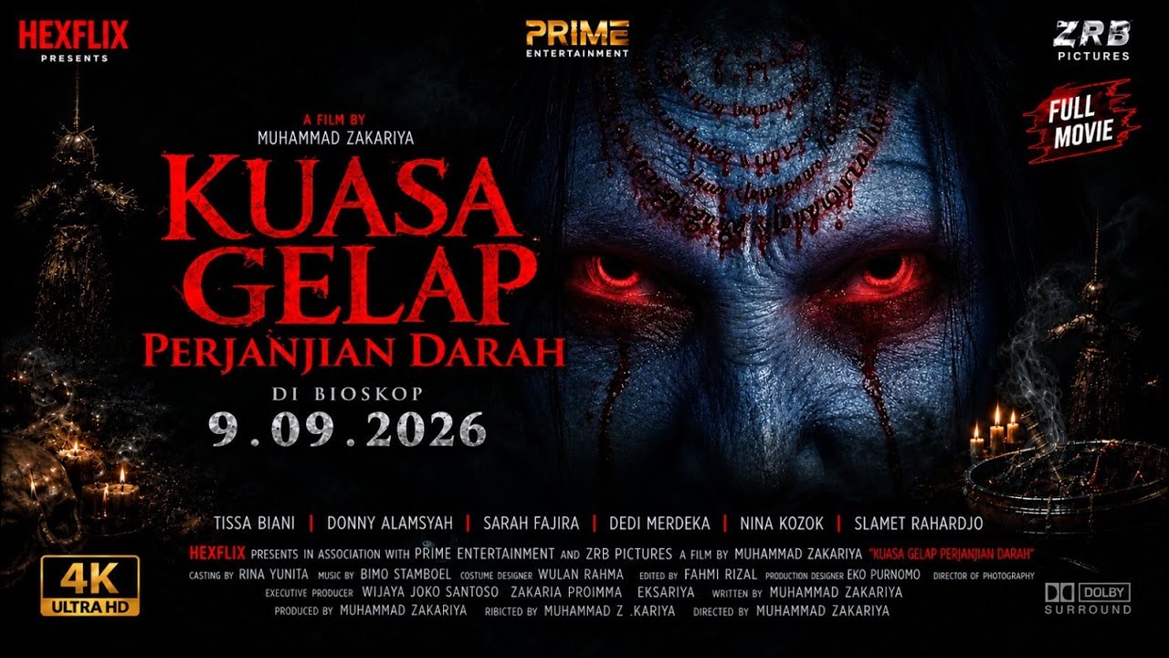 FILM HOROR BIOSKOP INDONESIA TERBARU 2026 KUASA GELAP PERJANJIAN DARAH #filmhoror cover art