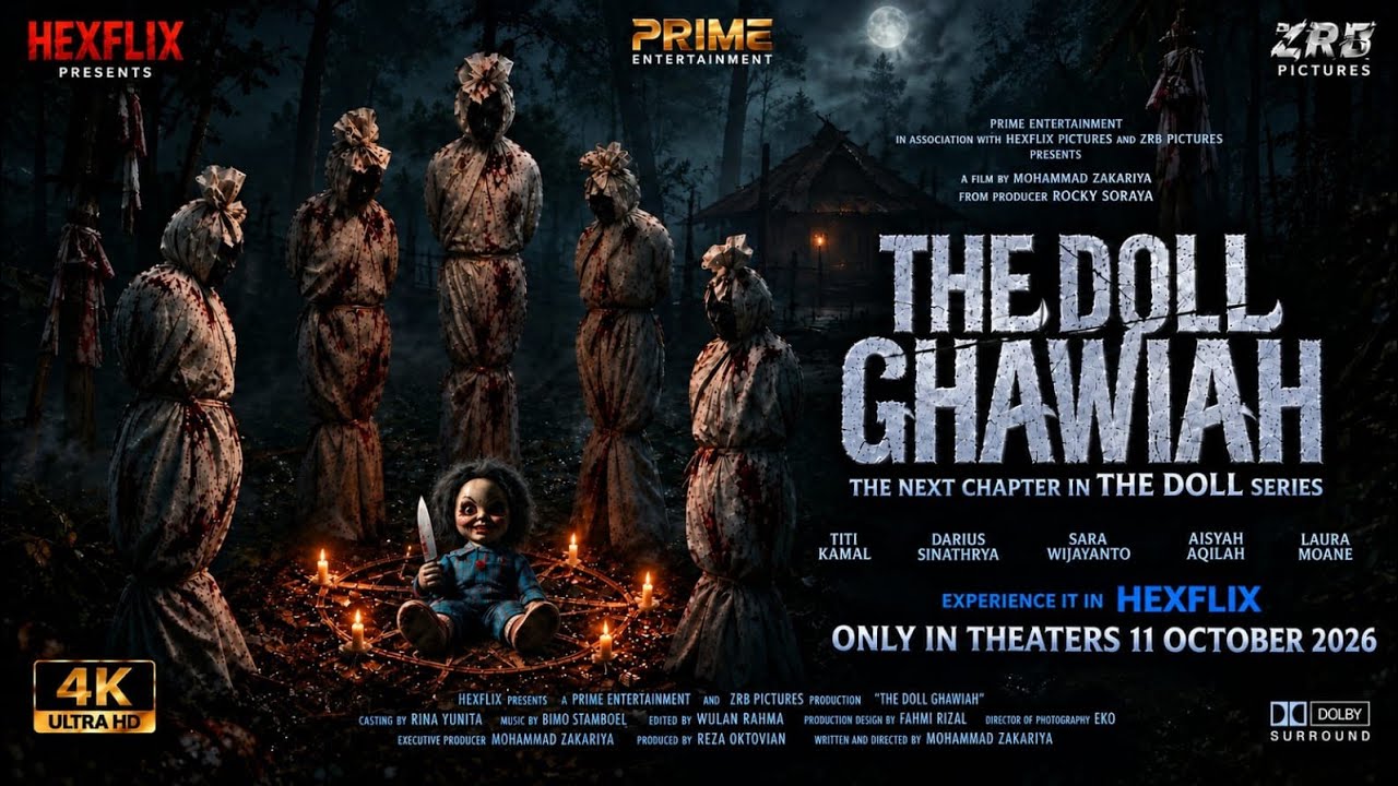 FILM HOROR BIOSKOP INDONESIA TERBARU 2026 THE DOLL GHAWIAH #filmhororterbaru2026 #filmhoror cover art