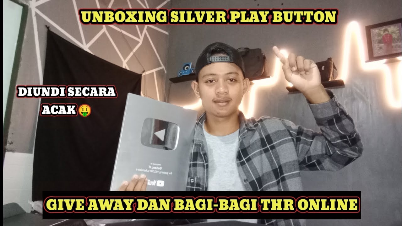 Give Away dan Unboxing Silver Play Button Youtube || Gudang IT #viral #shorts #trending1 cover art