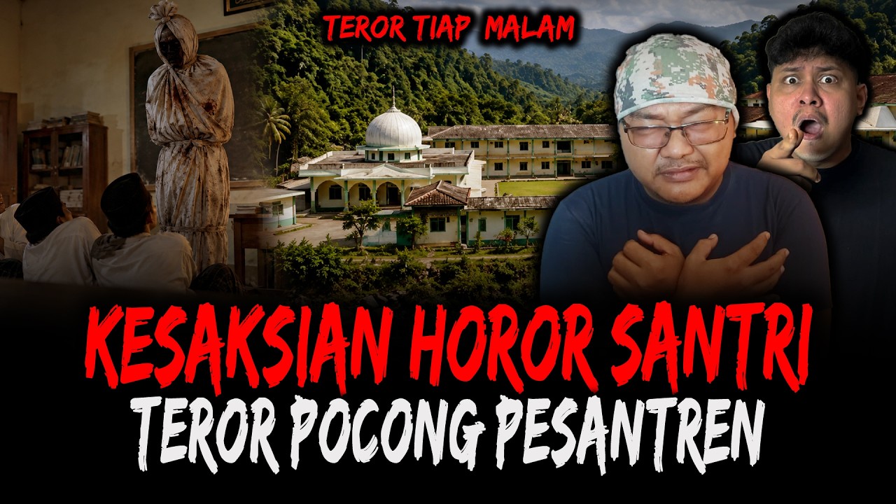 SATU PESANTREN DITEROR POCONG !! 3 SANTRI TEW4S MISTERIUS DI PESANTREN ANGKER BANTEN cover art