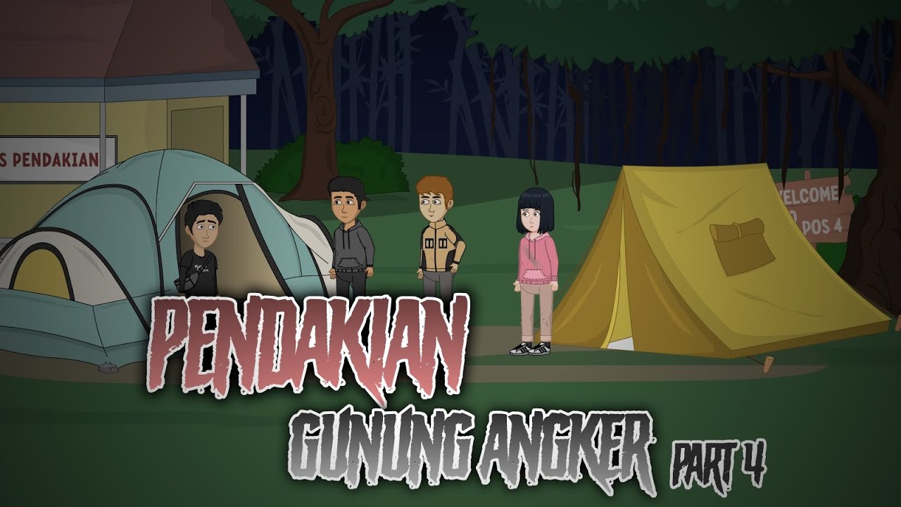 PENDAKIAN GUNUNG ANGKER PART4 | ANIMASI HOROR cover art