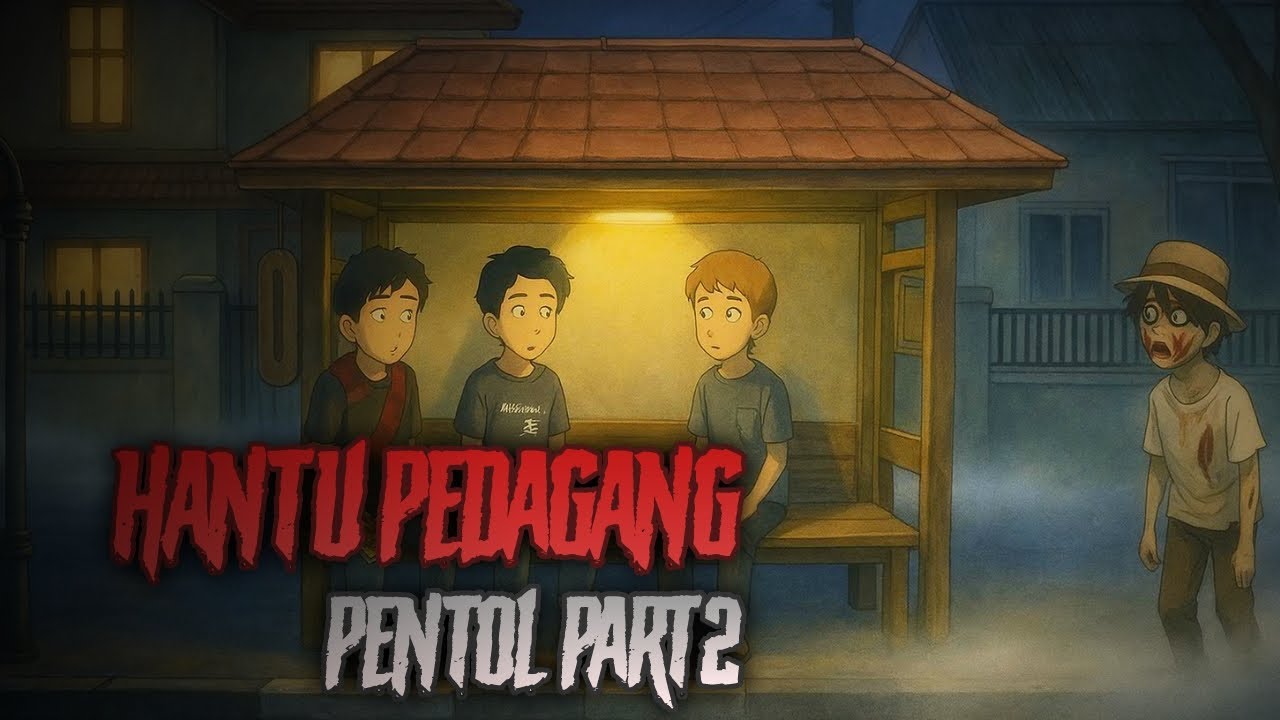 HANTU PEDAGANG PENTOL PART2 | ANIMASI HOROR cover art