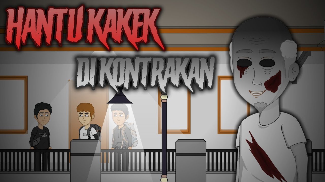 HANTU KAKEK DI KONTRAKAN | ANIMASI HOROR cover art