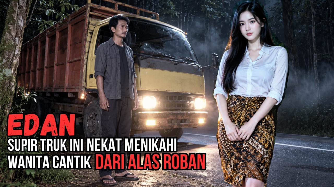 EDAN!! SUPIR TRUK INI NEKAT MENIKAHI WANITA CANTIK DARI ALAS ROBAN - CERITA HOROR - KISAH MISTIS cover art