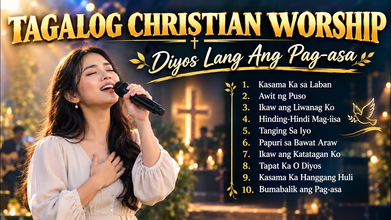 Tagalog Christian Worship Songs 2026 ❤️ Diyos Lang ang Aking Pag-asa | Best Tagalog Praise & Worship cover art
