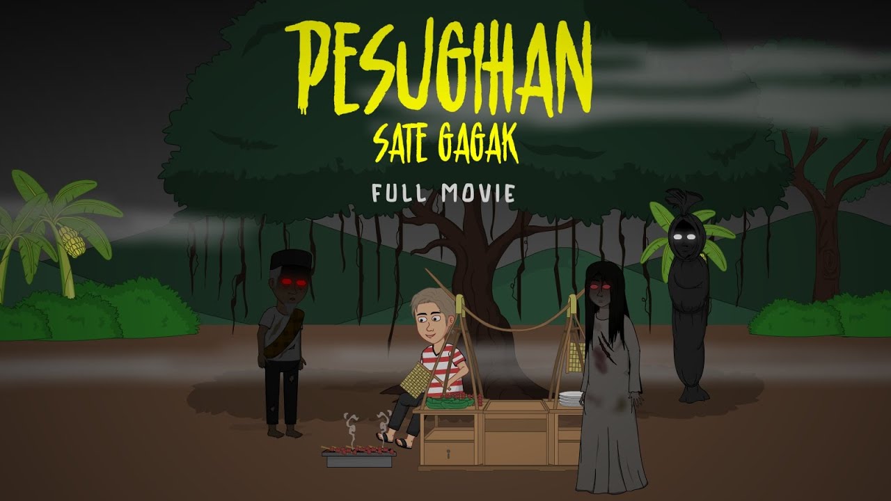 PESUGIHAN SATE GAGAK FULL MOVIE | ANIMASI HOROR cover art