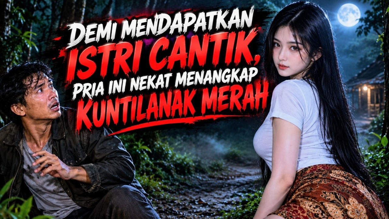 DEMI MENDAPATKAN ISTRI CANTIK PRIA INI NEKAT MENANGKAP KUNTILANAK MERAH - CERITA HOROR - KISAH HOROR cover art