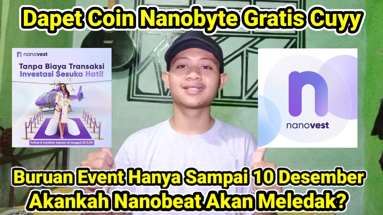 APLIKASI NANOVEST DAN COIN NANOBYTE APAKAH AMAN??? BURUAN IKUTAN ADA BAGI" COIN GRATIS CUY🤑 cover art