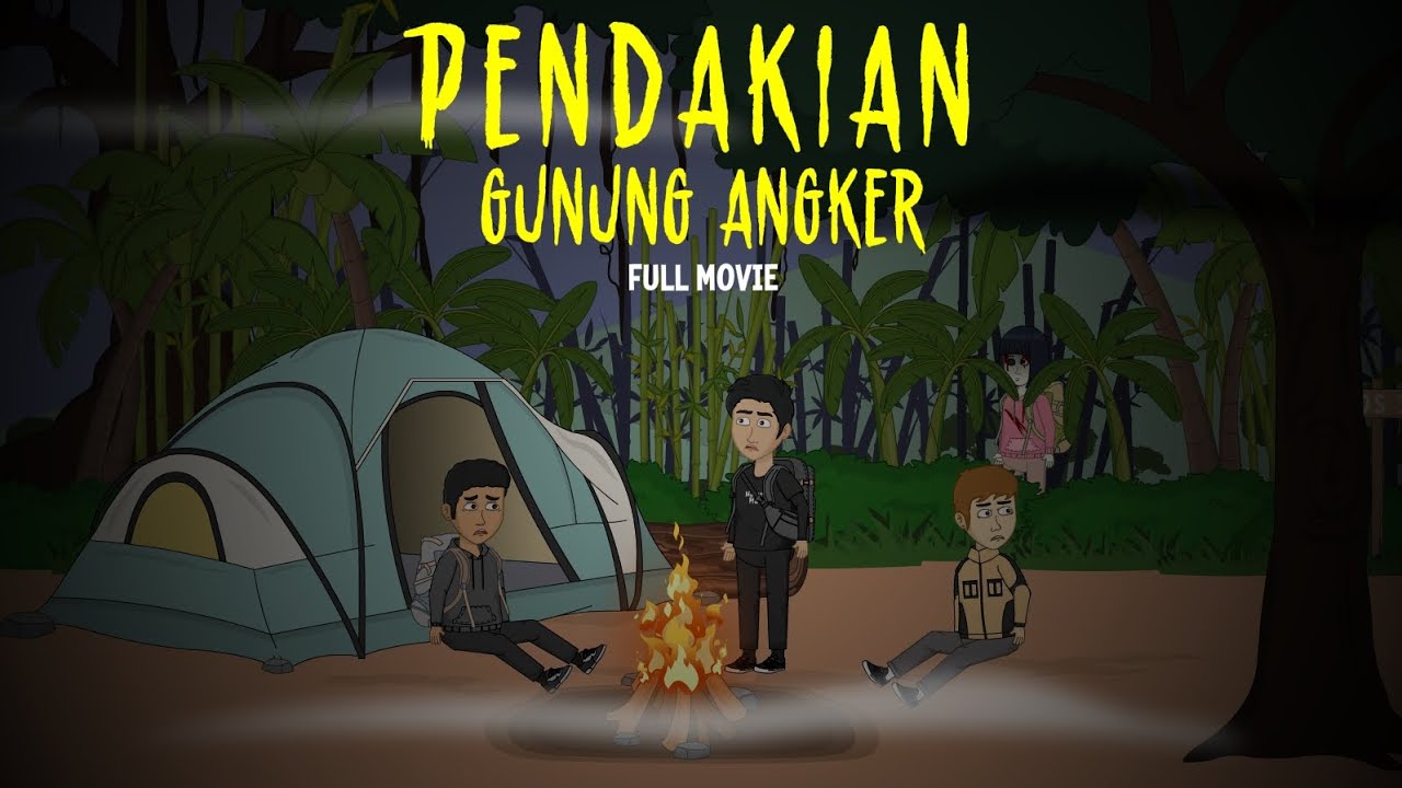PENDAKIAN GUNUNG ANGKER FULL MOVIE | ANIMASI HOROR cover art