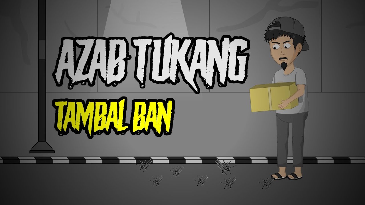 AZAB TUKANG TAMBAL BAN PART1 | ANIMASI HOROR cover art