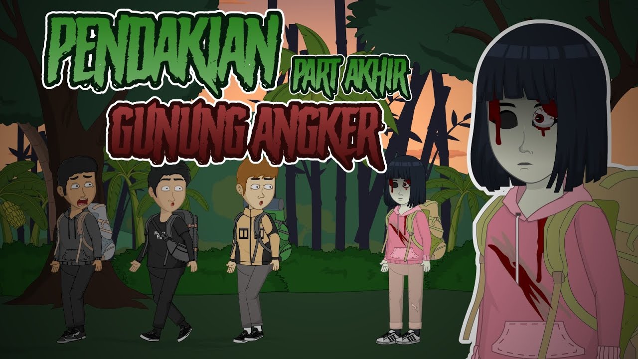 PENDAKIAN GUNUNG ANGKER PART AKHIR | ANIMASI HOROR cover art