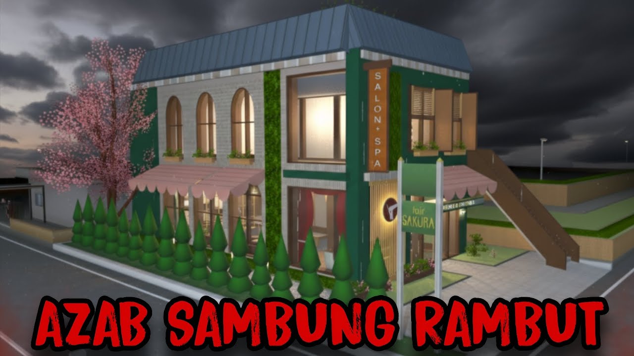 AZAB SAMBUNG RAMBUT || HORROR MOVIE SAKURA SCHOOL SIMULATOR cover art