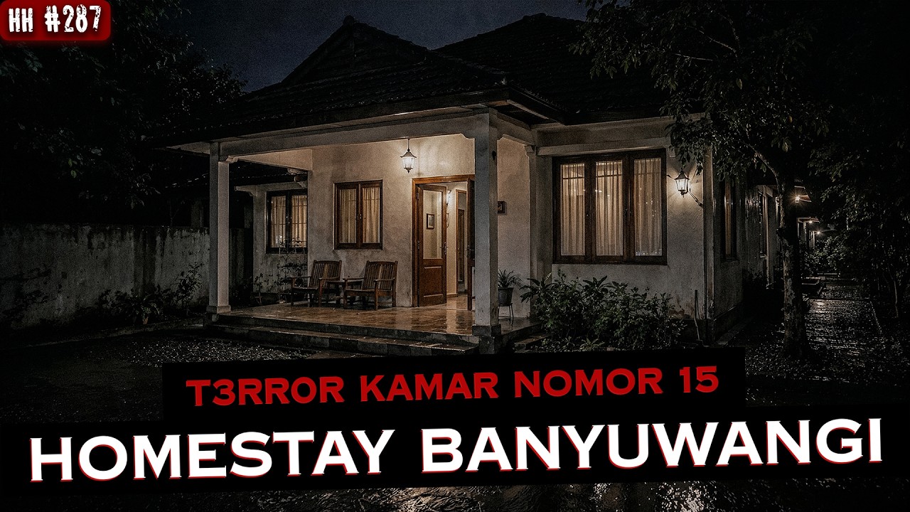 NGINEP DI HOMESTAY MURAH, GAK BISA TIDUR SAMPAI SUBUH! | #haushorror cover art