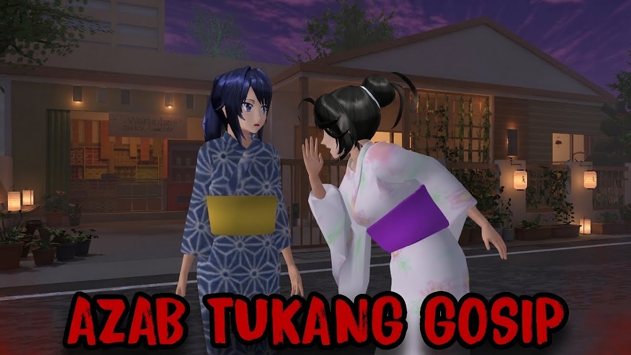 AZAB TUKANG GOSIP || HORROR MOVIE SAKURA SCHOOL SIMULATOR cover art