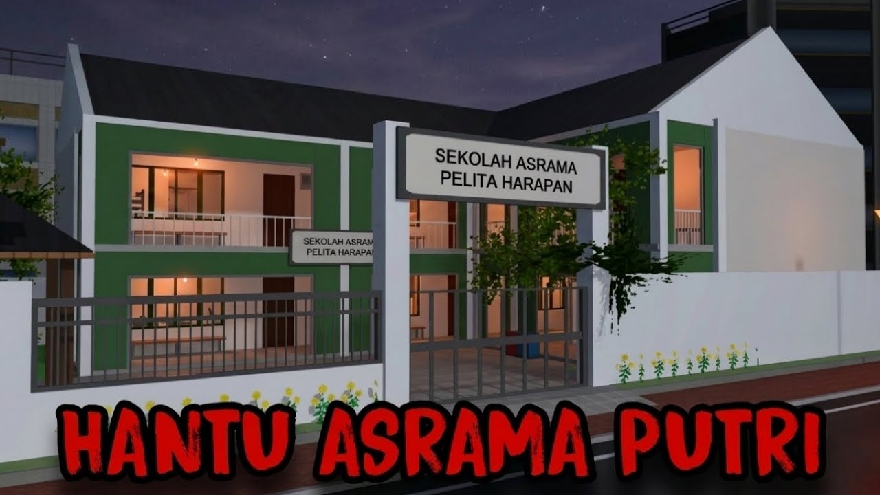 HANTU ASRAMA PUTRI || HORROR MOVIE SAKURA SCHOOL SIMULATOR cover art