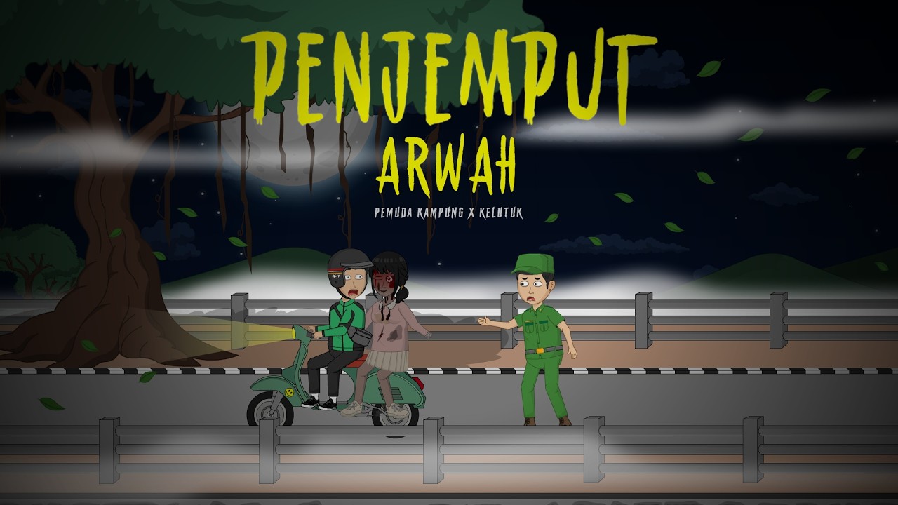 PENJEMPUT ARWAH ft @kelutuk_tv | ANIMASI HOROR cover art