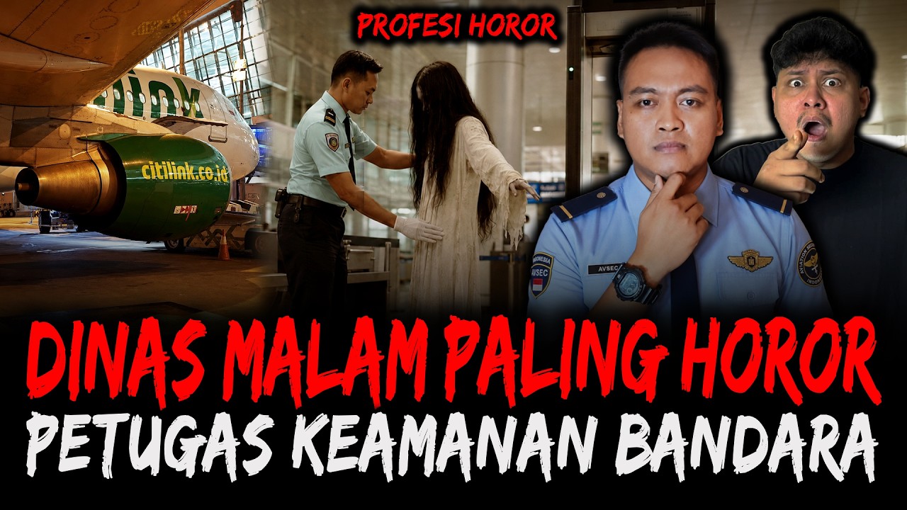 RESIKO DINAS MALAM !! DITEROR HANTU BANDARA !! cover art