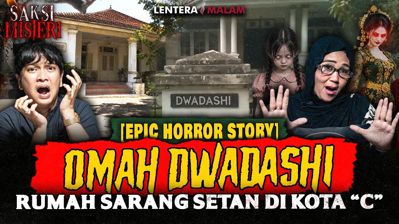 SIAPAPUN YG TINGGAL DIRUMAH INI PASTI CELAKA!! RUMAH DWADASIH SARANG SETAN cover art