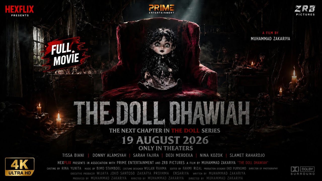 FILM HOROR BIOSKOP INDONESIA TERBARU 2026 THE DOLL DHAWIAH #filmhoror #filmhororterbaru2026 cover art