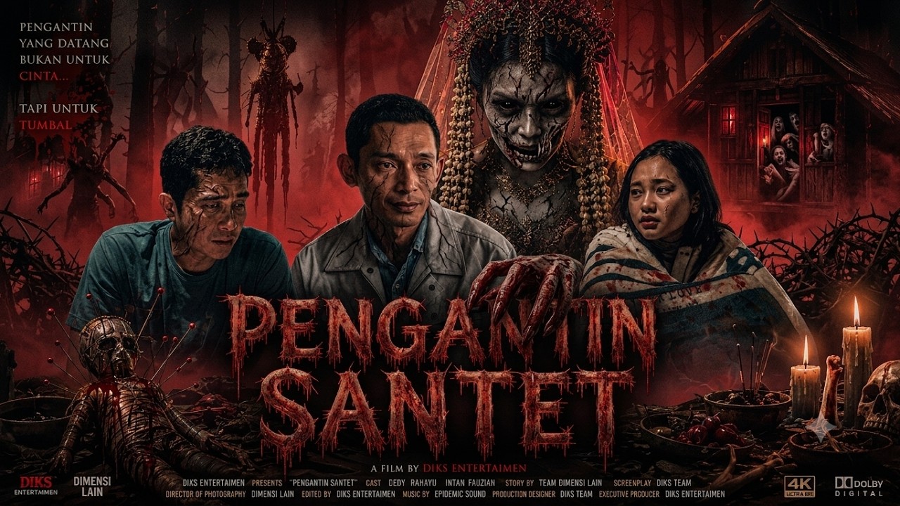 #filmhoror II PENGANTIN SANTET II FILM HORROR 2026 II FILM HORROR TERBARU || cover art