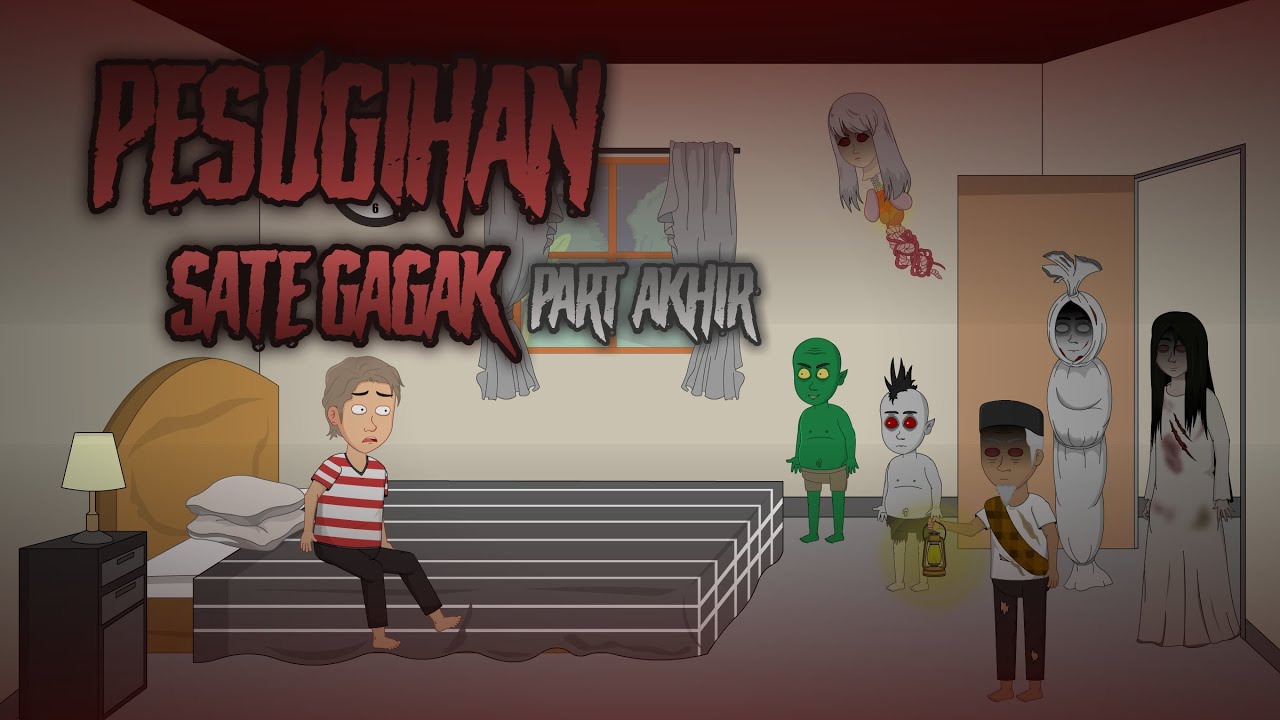 PESUGIHAN SATE GAGAK PART3 | ANIMASI HOROR cover art