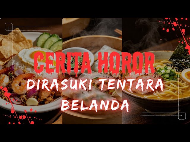 CERITA HOROR SERAM SAMBIL MASAK MOY BI NAD || DIRASUKI TENTARA #podcasthororindonesia #horor cover art