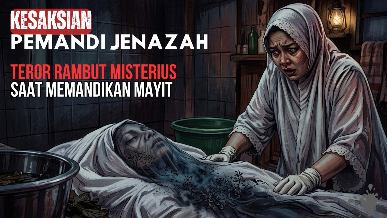 KESAKSIAN PEMANDI JENAZAH!! TEROR RAMBUT MISTERIUS SAAT MEMANDIKAN MAYIT - CERITA HOROR MISTIS cover art