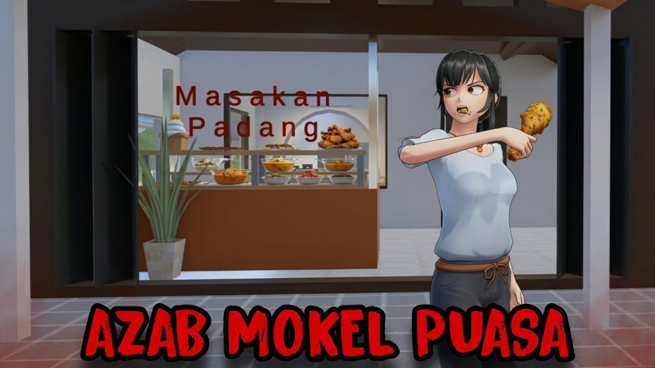 AZAB MOKEL PUASA || HORROR MOVIE SAKURA SCHOOL SIMULATOR cover art