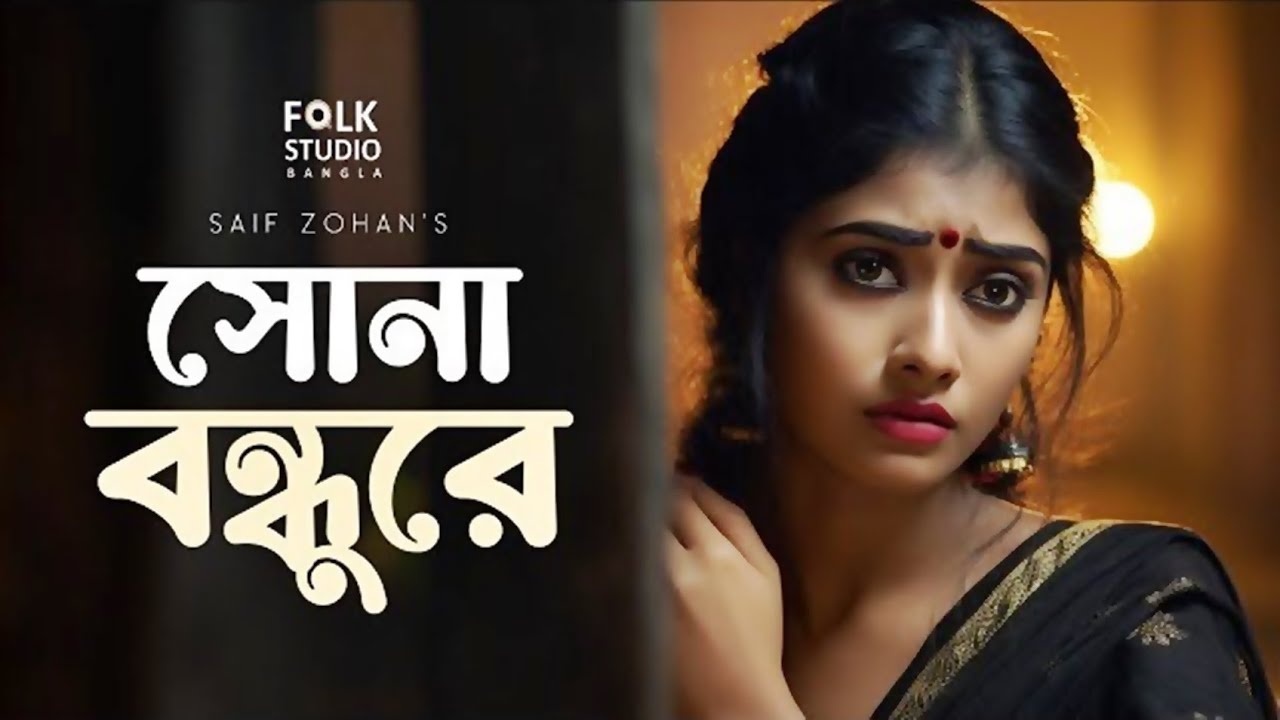 Sona Bondhure | সোনা বন্ধুরে | Saif Zohan | Folk Studio Bangla | Sad Bangla Song 2024 cover art