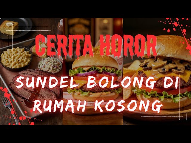 CERITA HOROR SERAM SAMBIL MASAK MOY BI NAD || SUNDEL BOLONG DI RUMAH KOSONG #ceritahoror #horor cover art