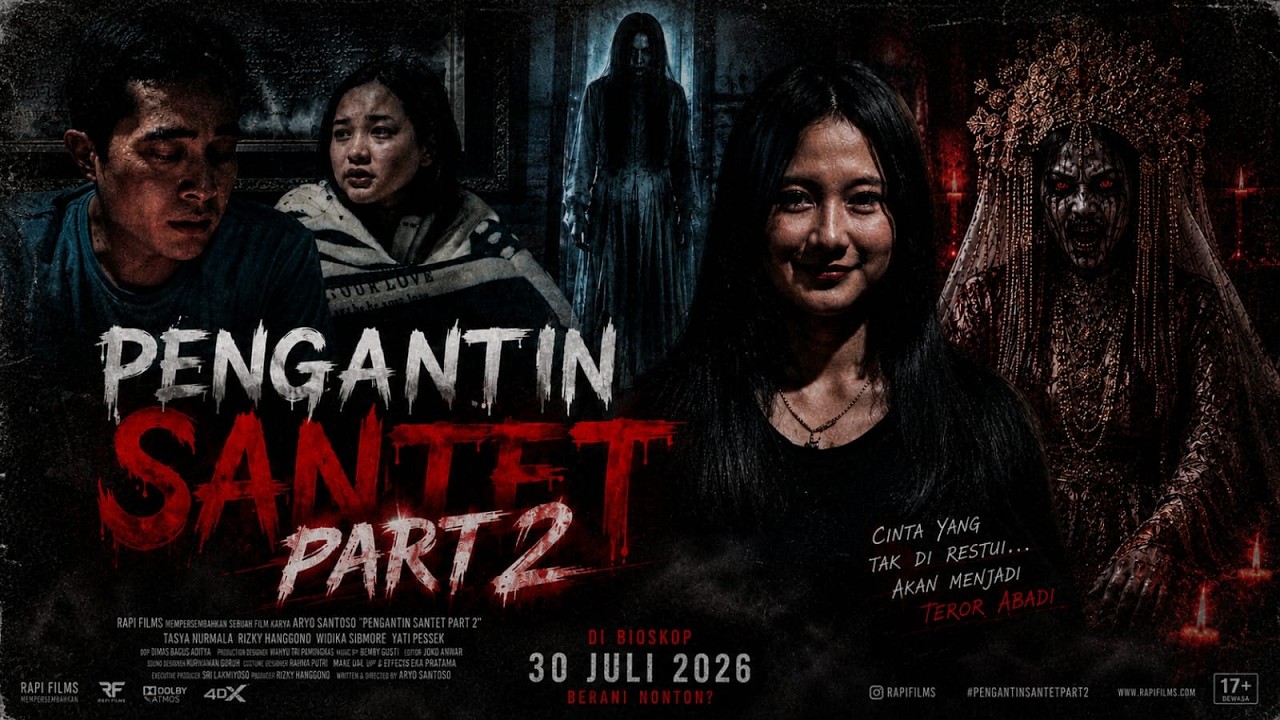 #filmhoror II PENGANTIN SANTET EPS 2 II FILM HORROR 2026 II FILM HORROR TERBARU || cover art