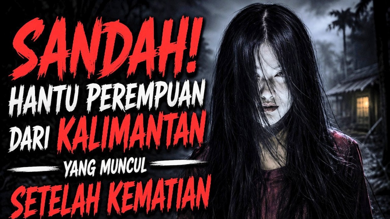 SANDAH!! HANTU PEREMPUAN DARI KALIMANTAN YANG MUNCUL SETELAH KEMATIAN - CERITA HOROR - KISAH HOROR cover art