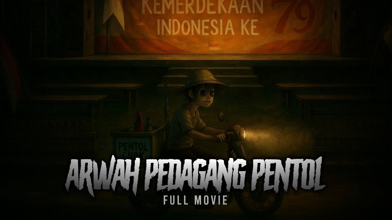 ARWAH PEDAGANG PENTOL FULL MOVIE | ANIMASI HOROR cover art