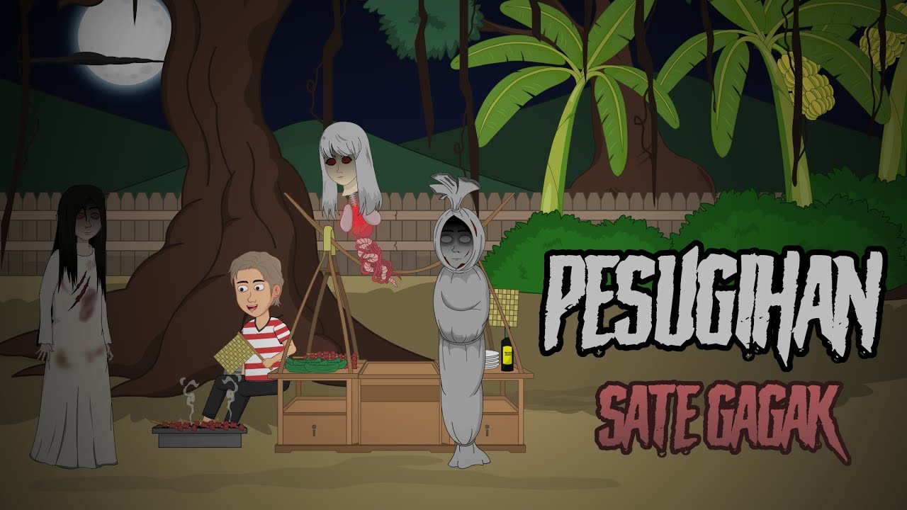 PESUGIHAN SATE GAGAK | ANIMASI HOROR cover art