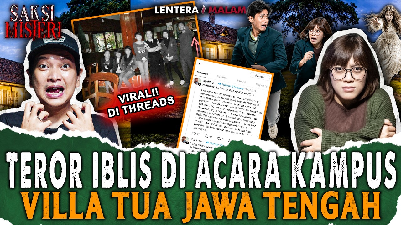 WADUHH!! SEBANYAK 80 MAHASISWA JADI INCARAN IBLIS SETELAH BERMALAM DI VILLA INI cover art