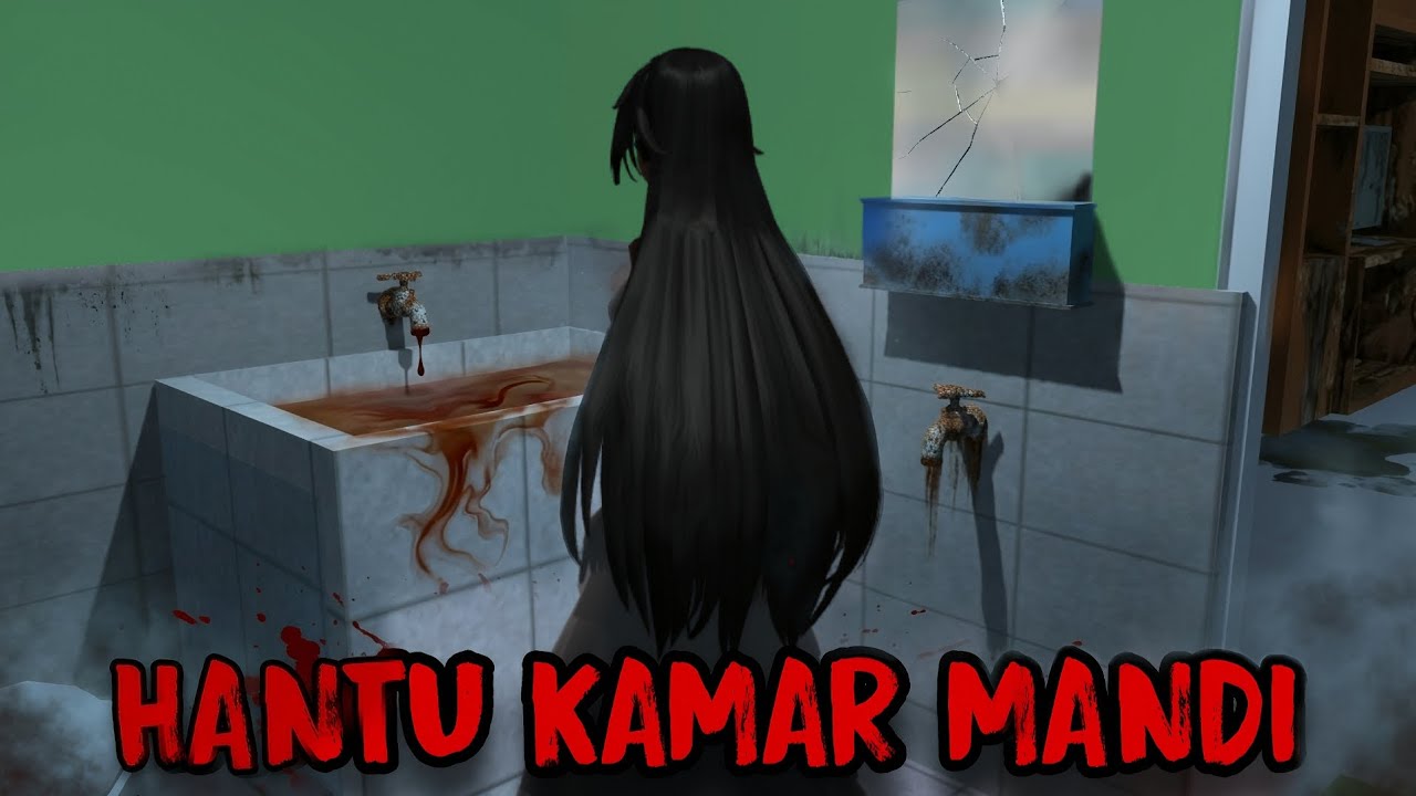 HANTU KAMAR MANDI || HORROR MOVIE SAKURA SCHOOL SIMULATOR cover art