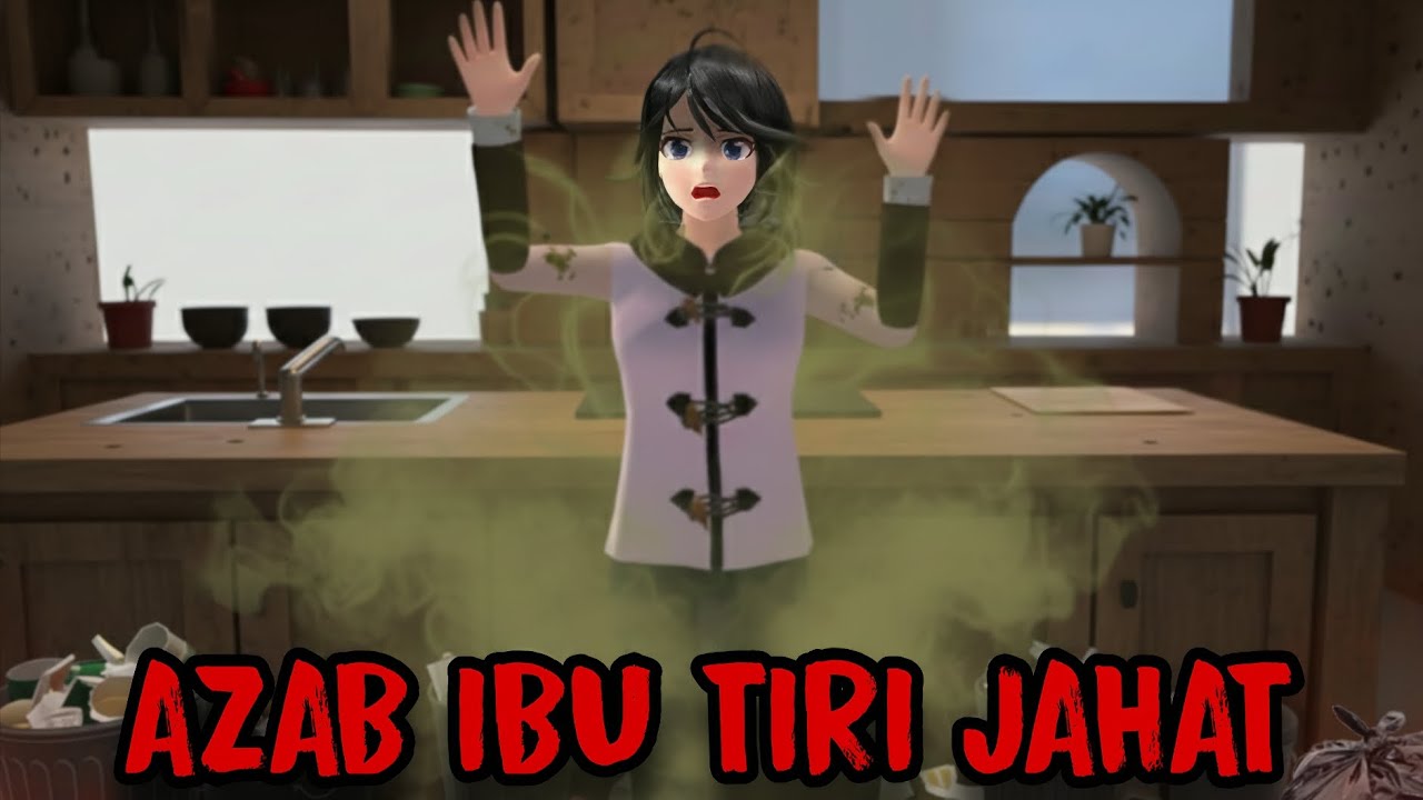 AZAB IBU TIRI JAHAT || HORROR MOVIE SAKURA SCHOOL SIMULATOR cover art