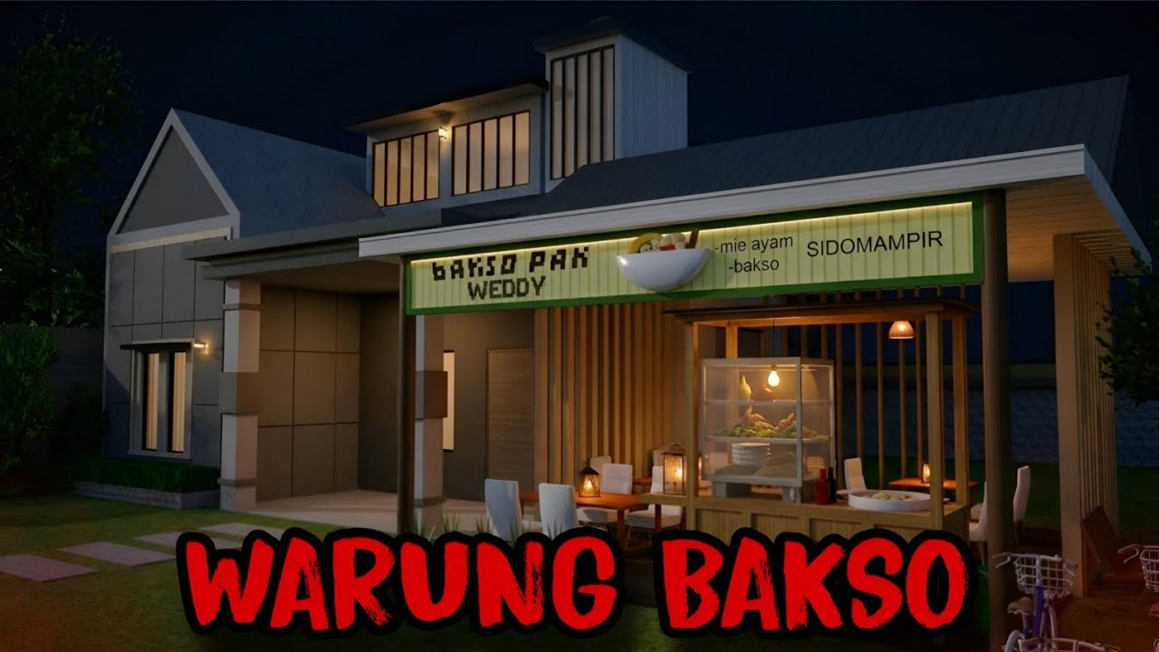 WARUNG BAKSO || HORROR MOVIE SAKURA SCHOOL SIMULATOR cover art