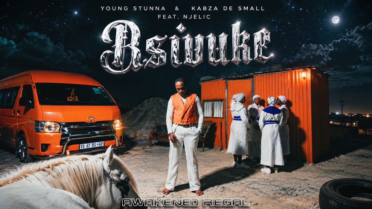 Young Stunna & Kabza De Small - ASIVUKE (Lyrics) feat. Njelic cover art