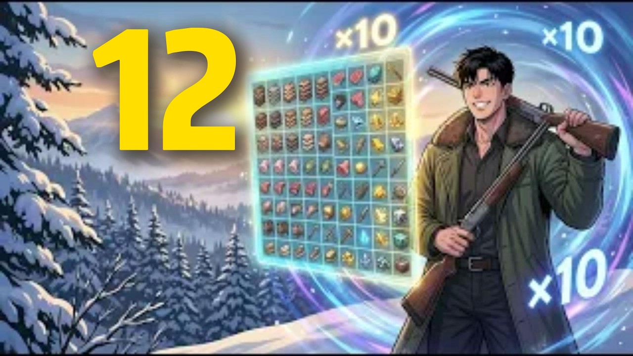 10x Time Speed + Infinite Storage: Insane Hunting in the Wild Khingan Mountains!--12 cover art