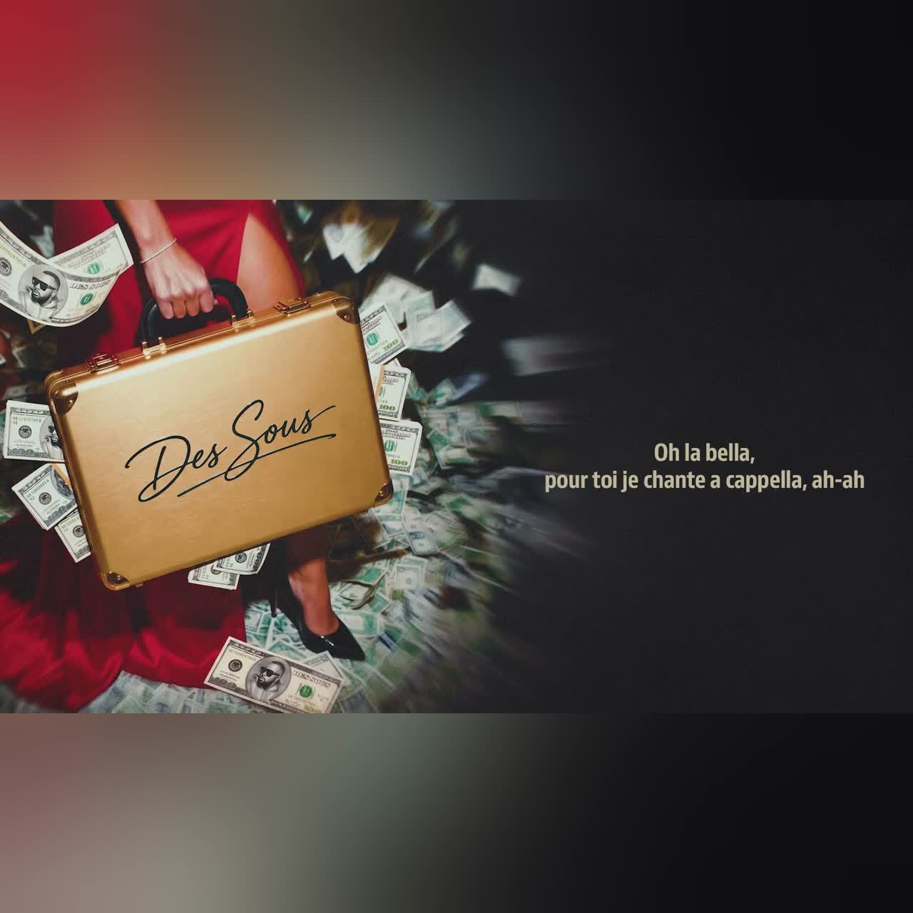 GIMS - DES SOUS (Official Lyrics Video) cover art