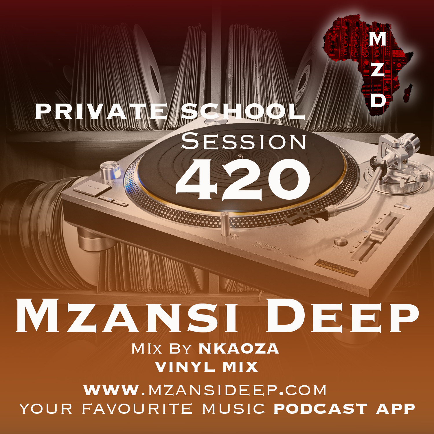 Session 420 PRIVATE SCHOOL - Nkaoza - VINYL MIX cover art
