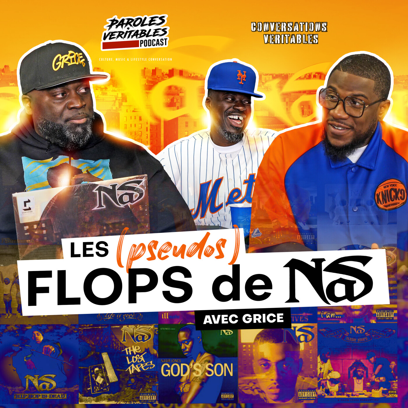 Les (pseudos) flpos de NAS avec Grice | Conversations Veritables cover art
