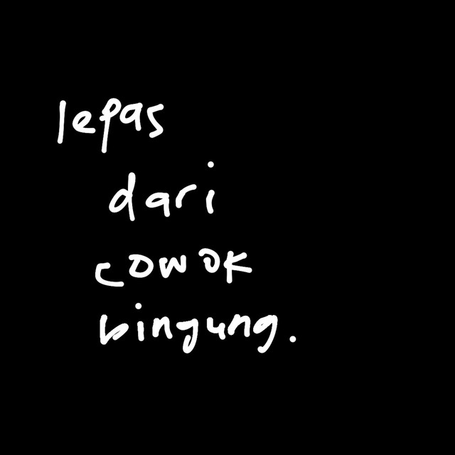 lepas dari cowok bingung cover art