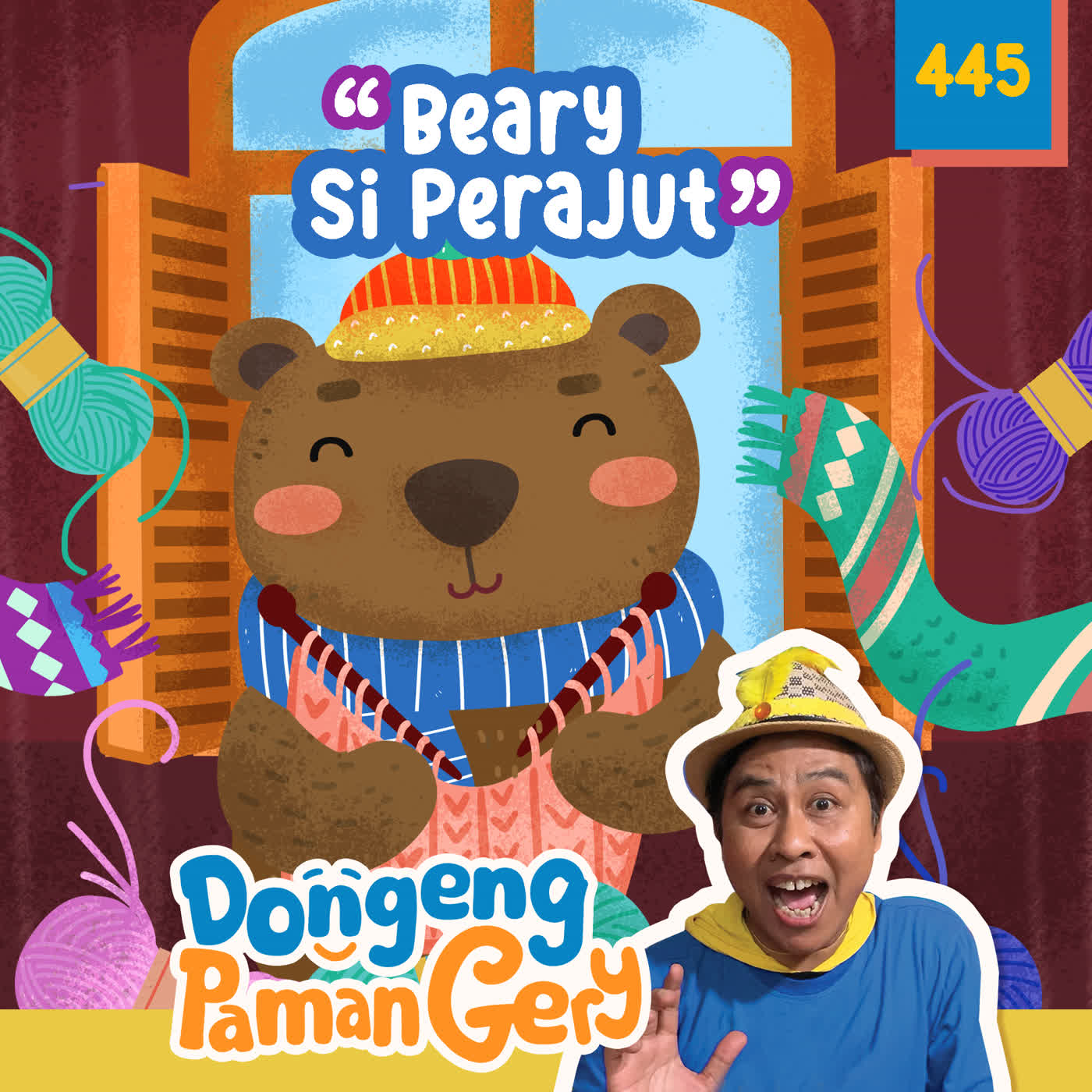 PODCAST DONGENG: EPS. 445 BEARY SI PERAJUT cover art