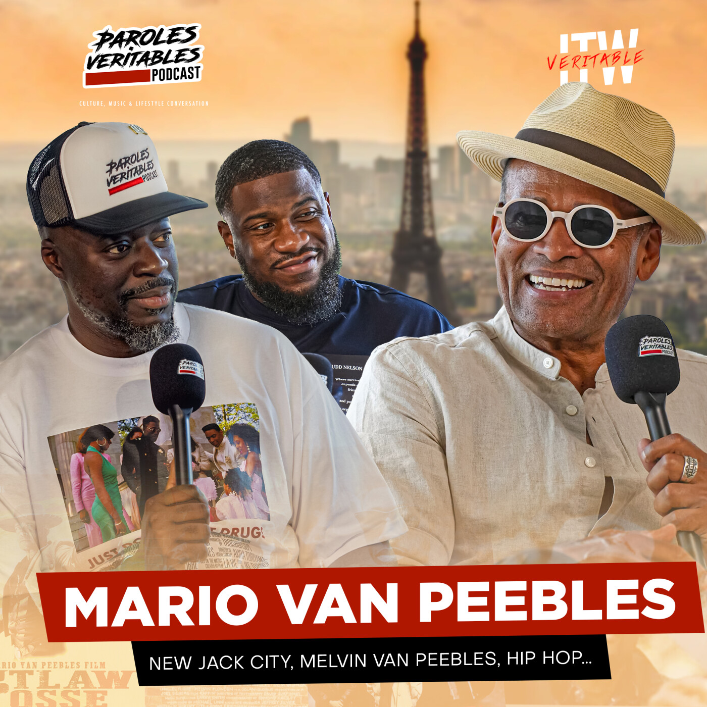 De NINO BROWN à NEMESIS : L'interview légendaire de MARIO VAN PEEBLES | Paroles Veritables Podcast cover art