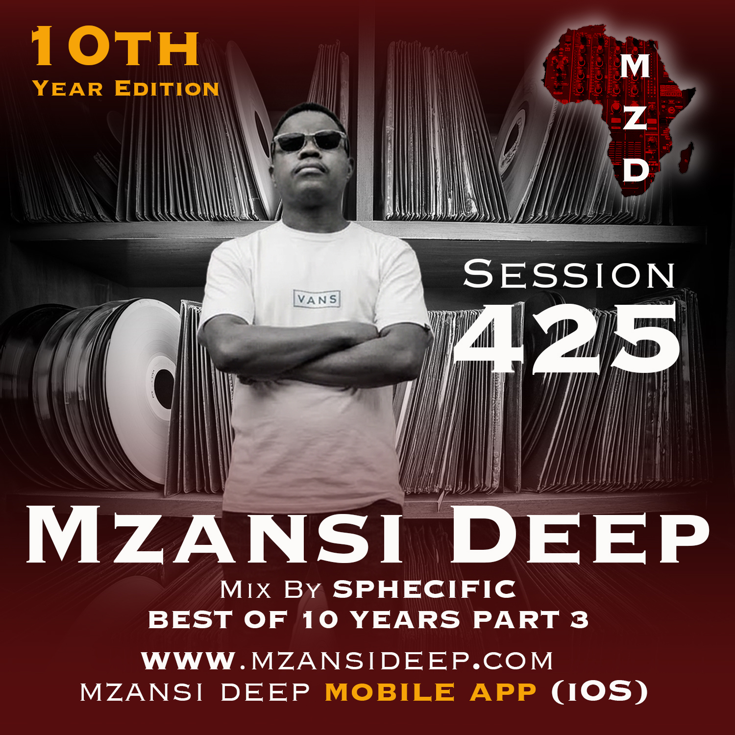 Session 425 - Sphecific - Deep House - Best of 10 YRS cover art